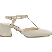 Nine West Rıvasa 5fx Bej Kadın Topuklu Ayakkabı