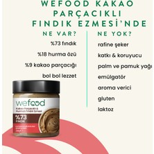 Wefood Kakao Parçacıklı Hurmalı Fındık Ezmesi 200 gr 8683347035069