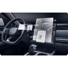 Ael-Tech Jaecoo7 Evolve 14.8 Inç Navigasyon 10.25 Inç Dijital Gösterge Uyumlu Nano Ekran Koruyucu 2 Li Set