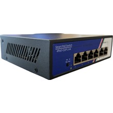 Teknomarj S4M2 4 Port Poe + 2 Uplink 10/100MBPS Switch