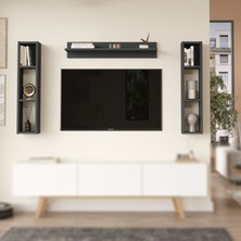 Robin Home Marlon Duvar Rafı Seti Antrasit