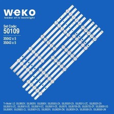 Weko WKSET-5109 35042X5 35043X5 Lg Innotek Drt 3.0 55 10 Adet LED Bar
