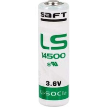 Saft LS-14500 Aa Kalem Pil Lityum 3.6V 14500 Li-Socı2