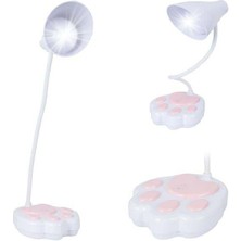 Melek Store Powermaster JF-1623 20 Ledli 2.5 Watt Şarjlı Esnek Masa Lambası (OM-114)