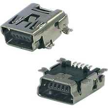 OEM USB 5 Pın Yatık Şase Mını USB 5 Pın 90