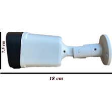 Bises 1'li Hareket Algılayan 5 MP Sony Lens 1080P 36 IR LED Metal Kasa Güvenlik Kamerası Seti_ BS 236