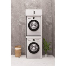 Demirbal Mobilya Mdf Çamaşır Makinesi Kurutma Makinesi Dolabı