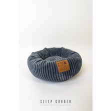 Sleep Garden Kedi Yatağı Kaliteli Lüks Şık Peluş Yumuşacık Kaymaz Altlıklı Yıkanabilir Fermuarlı
