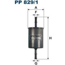 Filtron Yakıt Fıltresı Alfa Romeo 156 1.6ts 97>05 1.9 2.0 02>06