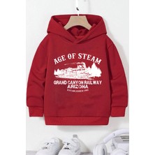 Only Trendwear Age Of Baskılı Erkek - Kız Çocuk Rahat Kalıp Sweatshirt