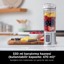 Ninja Blast™ Taşınabilir Blender - Beyaz