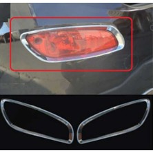 Hyundai Santa Uyumlu Fe 2006 2012 Arka Reflektör Çerçevesi Krom