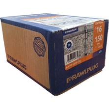 Rawlplug Rawplug Çinko Kaplamalı Geçmeli Civata 16X150MM(25Lİ Kutu)