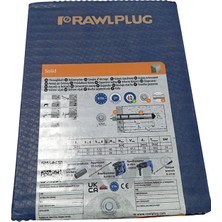 Rawlplug Rawplug Çinko Kaplamalı Geçmeli Civata 16X150MM(25Lİ Kutu)