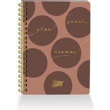Victoria's Journals Spiralli Süresiz Haftalık Ajanda A5