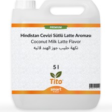 Premium Hindistan Cevizi Sütlü Latte Aroması 5 Litre