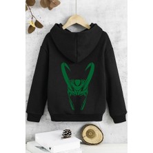 Only Trendwear Çocuk Floki Baskılı Sweatshirt