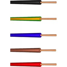 Üçler Kablo 2,5 mm Nya Kablo Tek Damar