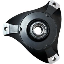 Moto Express Tvs Pep 75-90 Plus 2004-2016 Ön Göbek Jant Teker Göbeği Koyu Gri-Füme A