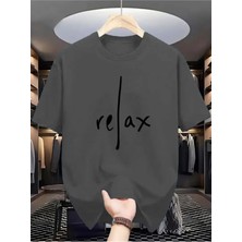 Woodroffe Erkek Relax Basklı T-Shirt Yeni Sezon Oversize Salaş