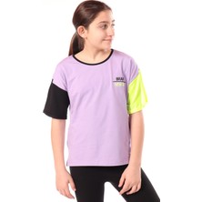 Toontoy Kız Çocuk Nakışlı Tişört