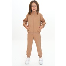 Toontoy Kız Çocuk Kapüşonlu Eşofman Takım