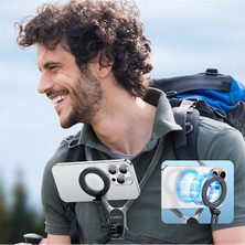 Earldom EH285 360 Derece Ayarlanabilir Boyun Askılı Manyetik Telefon Tutucu