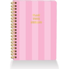 Victoria's Journals Haftalık Süresiz Motivasyon Ajandası A5