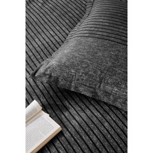 Özdilek Noir Fitted Tek Kişilik Nevresim Takımı - Antrasit