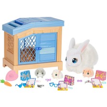 Little Live Pets Nessiworld LP303000 Little Live Pets Anne Tavşan ve Yavruları Oyun Seti - 26593