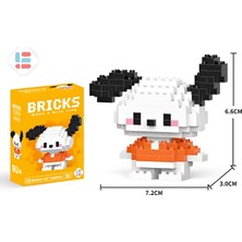 DEK Toy Store Bricks Pochacco ve Cinnamoroll 2'li Set 3D Yapı Taşları LEGO Hobi