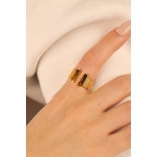 ÇGK KUYUMCULUK Hasır Altın Yüzük CGKYZK0339