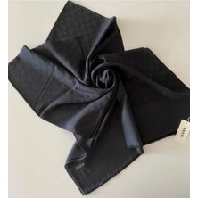 Aker Elegance Monogram Siyah Şal 1090100-911