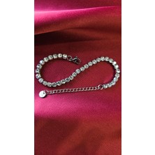 Bazar Store Gümüş Kaplama Su Yolu Bileklilk