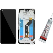 SDT Infinix Note 7 Ekran Dokunmatik Çıtalı (Siyah) B7000 Yapıştırıcı