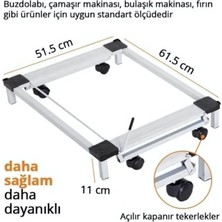Intoku Beyaz Eşya Altlığı Çamaşır Makinesi, Bulaşık Makinesi ve Buzdolabı Altlık