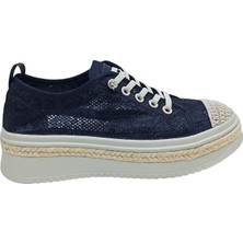 Guja Siyah Kadın Triko Sneaker Spor Ayakkabı