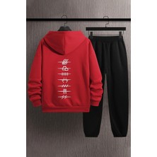 Only Trendwear  Ninja Akatsuki Baskılı Eşofman Takımı