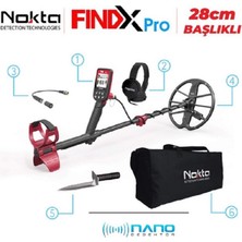 Fındx Pro Metal Dedektörü Su Geçirmez