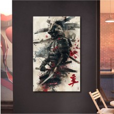 Samurai Kanvas Tablo