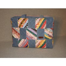 Quzellik Patchwork Laptop El Çantası