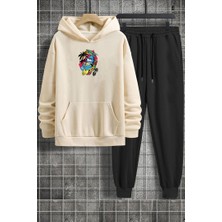 Uygun Tarz Only Trendwear  Crazy Banana Baskılı Eşofman Takımı