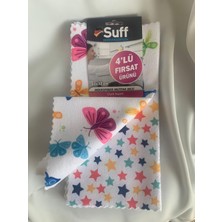 Çiçek Sepeti Mikrofiber 4lü Mutfak Bezi 32X32 - Karışıkmodelli -Dörtlü Mutfak Bezi -1ADET Dörtlü Set