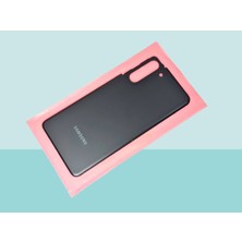 Tkgz Samsung Galaxy S21 Uyumlu Arka Kapak Batarya Kapağı - Siyah