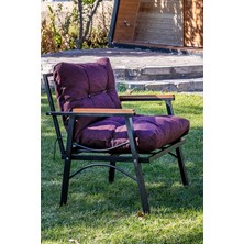 Tarz Model 2+1+1 Bahçe Mobilyası (Masa Hedi̇ye) Balkon Takımı