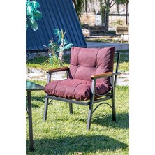 Tarz Model 2+1+1 Bahçe Mobilyası (Masa Hedi̇ye) Balkon Takımı