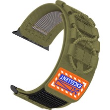 MobaxAksesuar Apple Watch 10/11 42mm-38/40/41mm Kordon Orbital Örgülü Halat Tasarımlı Naylon Kumaş Strap 112 2/3/4/5/6/se/7/8/9