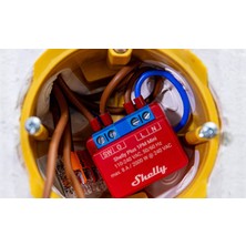 Teknoroket Shelly Plus 1pm Mini Gen3 1 Kanallı Enerji Ölçer Akıllı Ev Anahtarı - Wifi & Bluetooth Kontrollü Röle (Android, Ios, Alexa & Google Uyumlu)