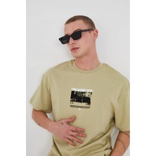 Autopsy Jeans Unisex Baskılı Bisiklet Yaka Tshirt