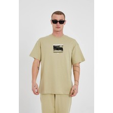 Autopsy Jeans Unisex Baskılı Bisiklet Yaka Tshirt